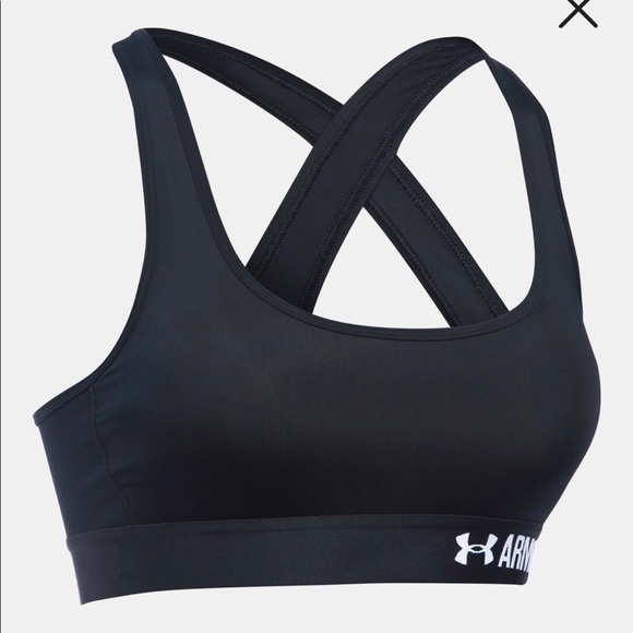 Under Armour Women’s Armour Crossback Sports Bra - Picture 6 of 12